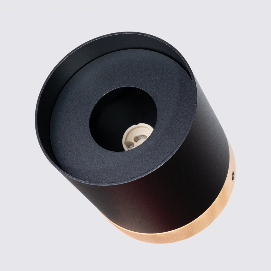 Спот RIF 1xGU10/10W/230V Ø 12 см черен