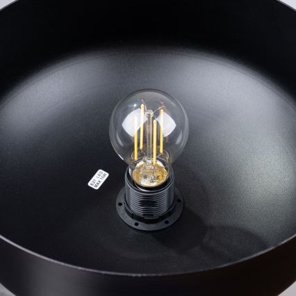Пендел MARION 1xE27/15W/230V Ø 29,5 см черен