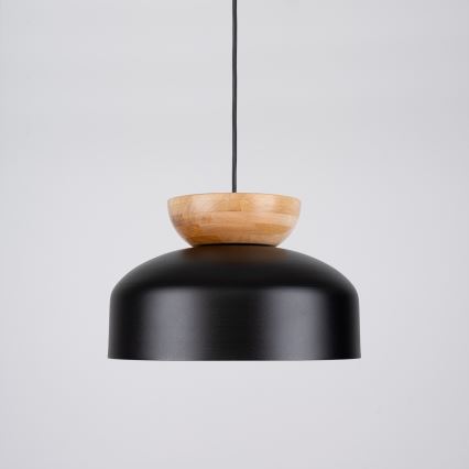 Пендел MARION 1xE27/15W/230V Ø 29,5 см черен