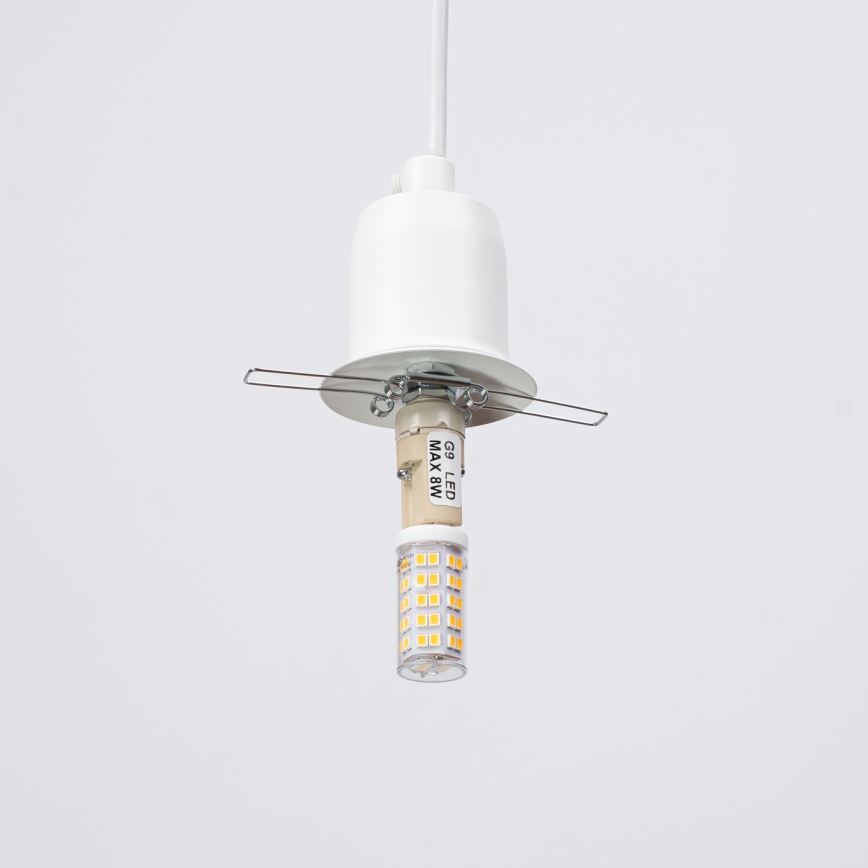Пендел HYPERION 3xG9/8W/230V бял