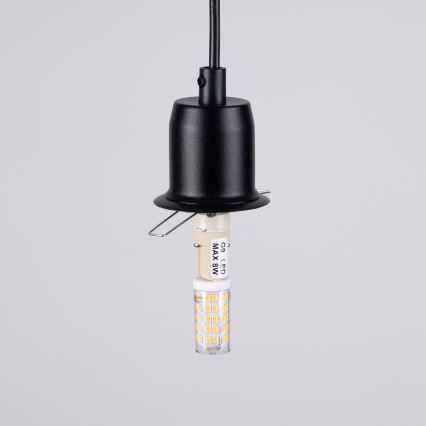 Пендел HYPERION 3xG9/8W/230V черен