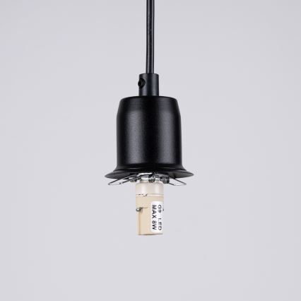 Пендел HYPERION 3xG9/8W/230V черен