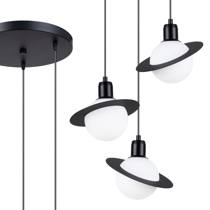 Пендел HYPERION 3xG9/8W/230V черен