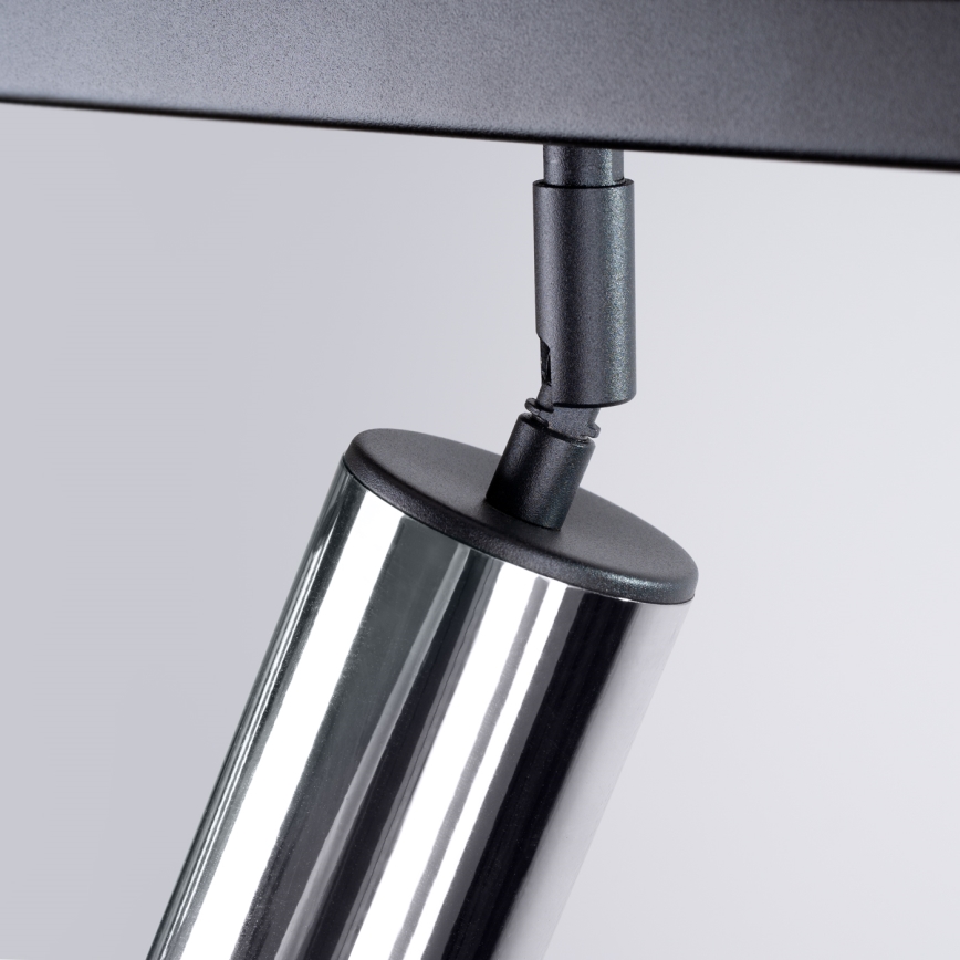 Спот WINX 4xGU10/10W/230V черен/лъскав хром