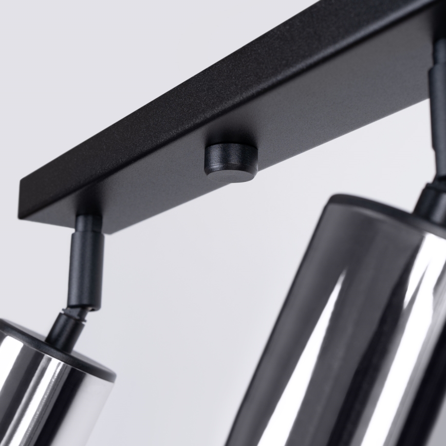 Спот WINX 4xGU10/10W/230V черен/лъскав хром