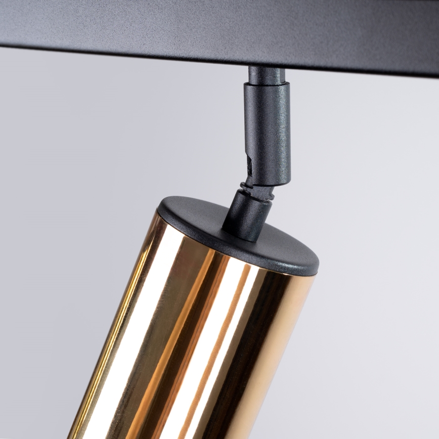 Спот WINX 3xGU10/10W/230V черен/златист