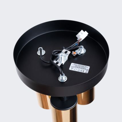 Спот WINX 3xGU10/10W/230V черен/златист