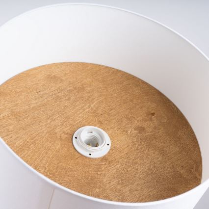Плафон TELESTO 1xE27/15W/230V Ø 35 см бял/бежов