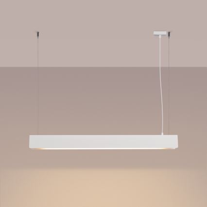 LED Пендел SPARK 1xG13/8,5W/230V бял