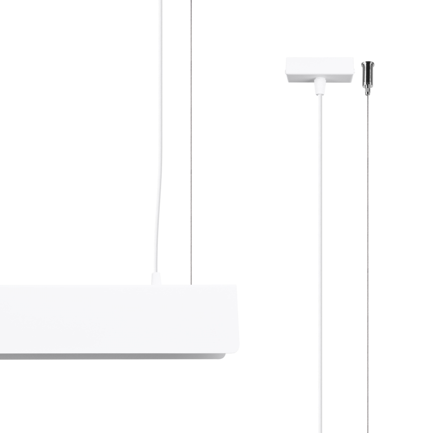 LED Пендел SPARK 1xG13/8,5W/230V бял