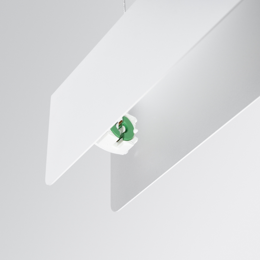 LED Пендел SPARK 1xG13/8,5W/230V бял