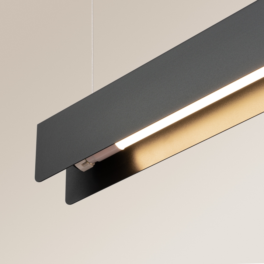 LED Пендел SPARK 1xG13/8,5W/230V черен