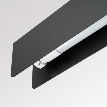 LED Пендел SPARK 1xG13/8,5W/230V черен