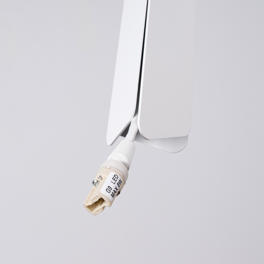 Пендел PRYSM 3xG9/8W/230V бял