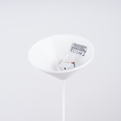 Пендел NOVA 1xE27/15W/230V Ø 30 см бял