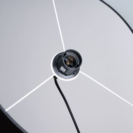 Пендел NOVA 1xE27/15W/230V Ø 40 см черен