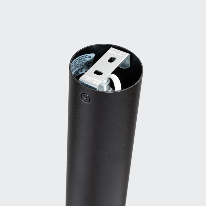 Спот NERO 1xGU10/10W/230V 22,5 см черен/златист