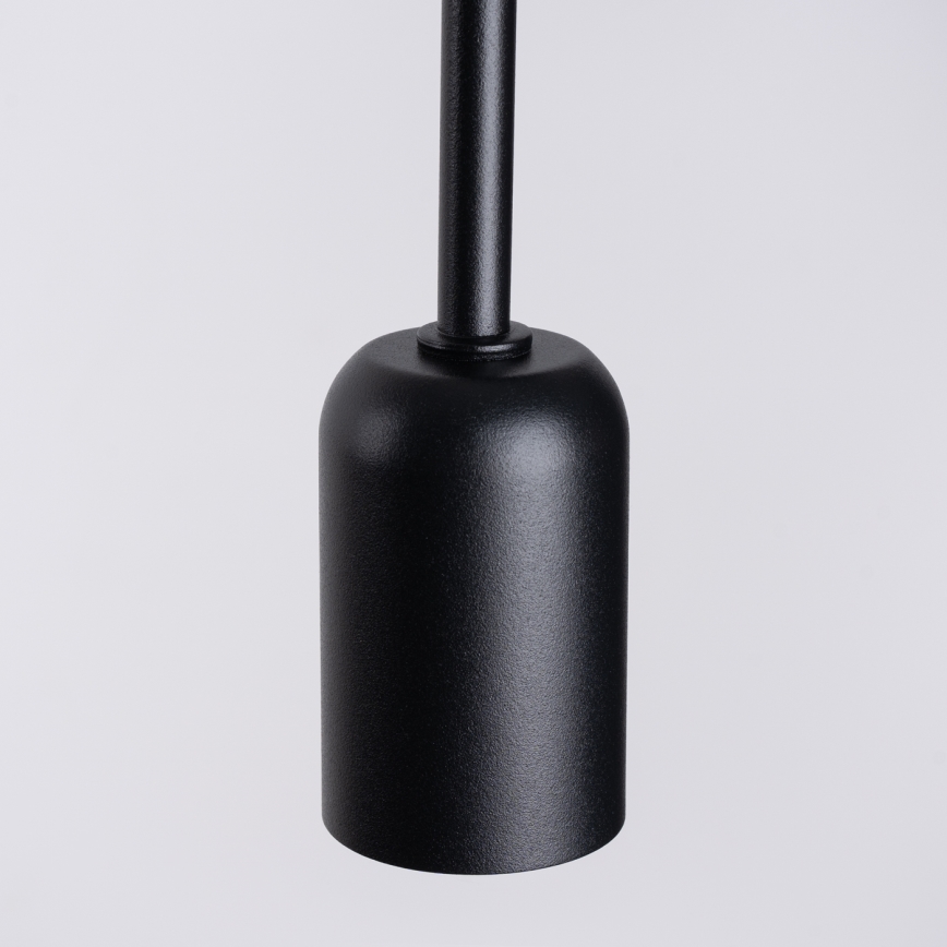 Аплик LOOP 1xE27/15W/230V черен