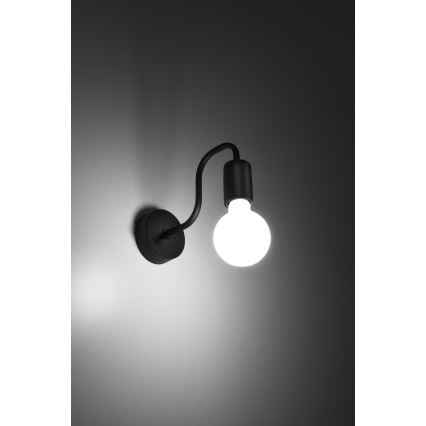 Аплик VECTOR 1xE27/15W/230V черен