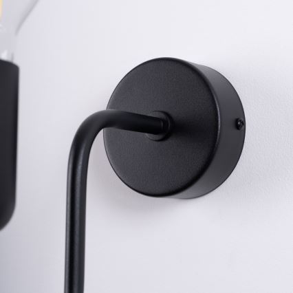 Аплик VECTOR 1xE27/15W/230V черен