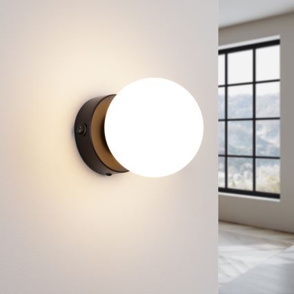 Аплик YOLI 1xG9/8W/230V черен