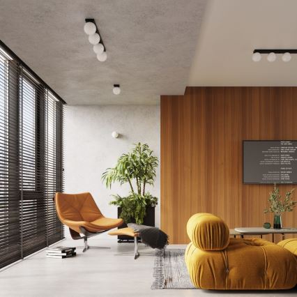 Аплик YOLI 1xG9/8W/230V черен