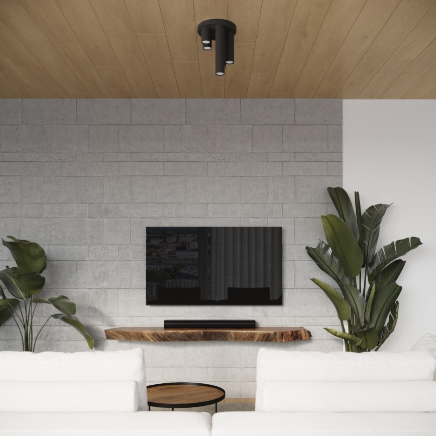 Спот LAGOS 5xGU10/10W/230V черен