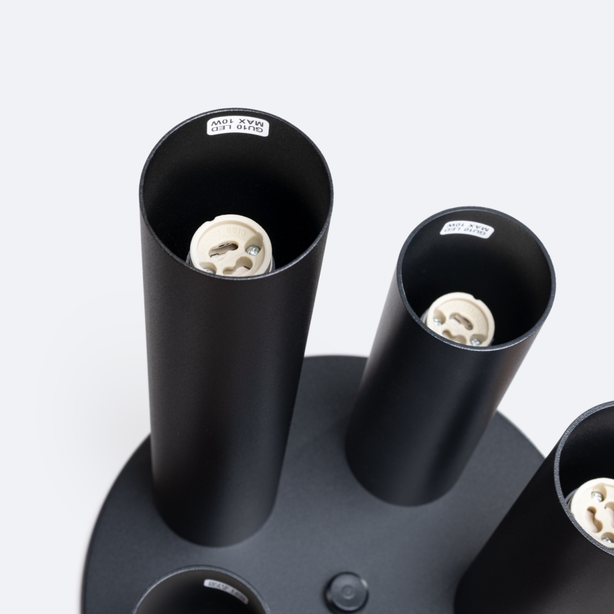 Спот LAGOS 5xGU10/10W/230V черен