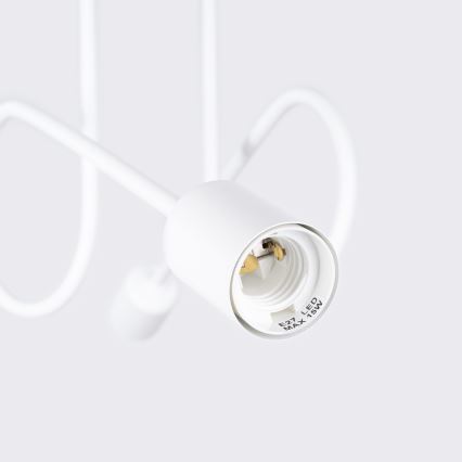 Полилей за повърхностен монтаж LOOP 2xE27/15W/230V бял