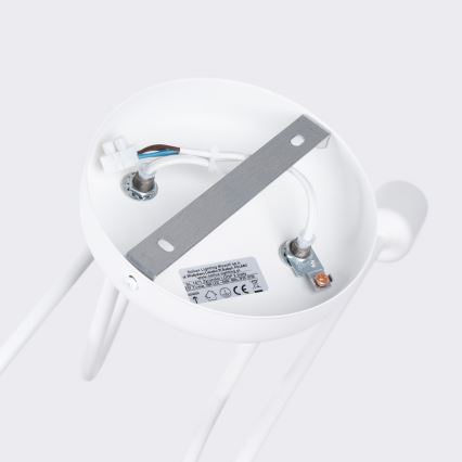 Полилей за повърхностен монтаж LOOP 2xE27/15W/230V бял
