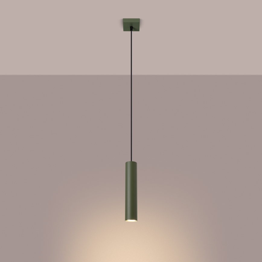 Пендел LAGOS 1xGU10/10W/230V зелен