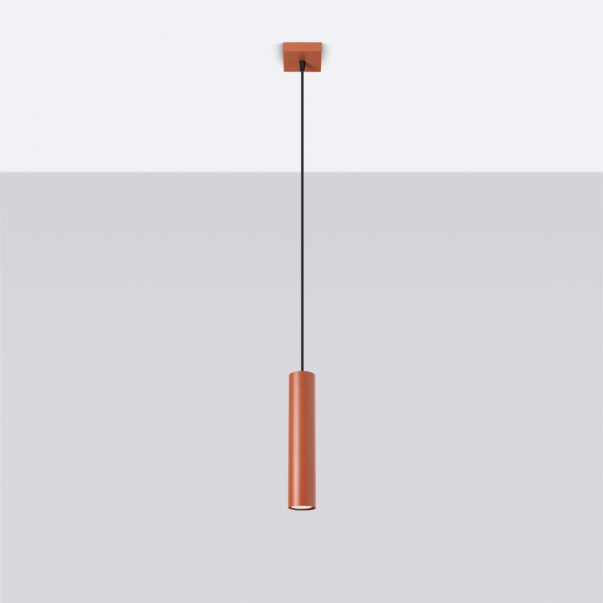 Пендел LAGOS 1xGU10/10W/230V червен