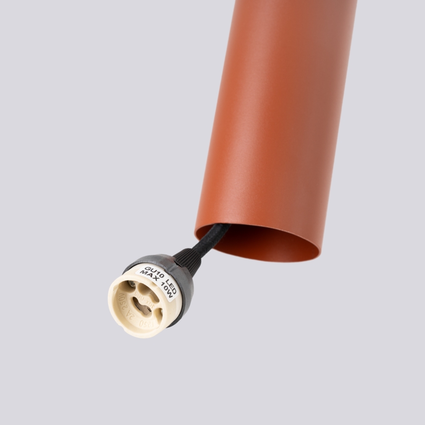 Пендел LAGOS 2xGU10/10W/230V червен