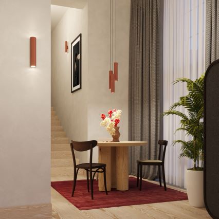 Пендел LAGOS 3xGU10/10W/230V червен