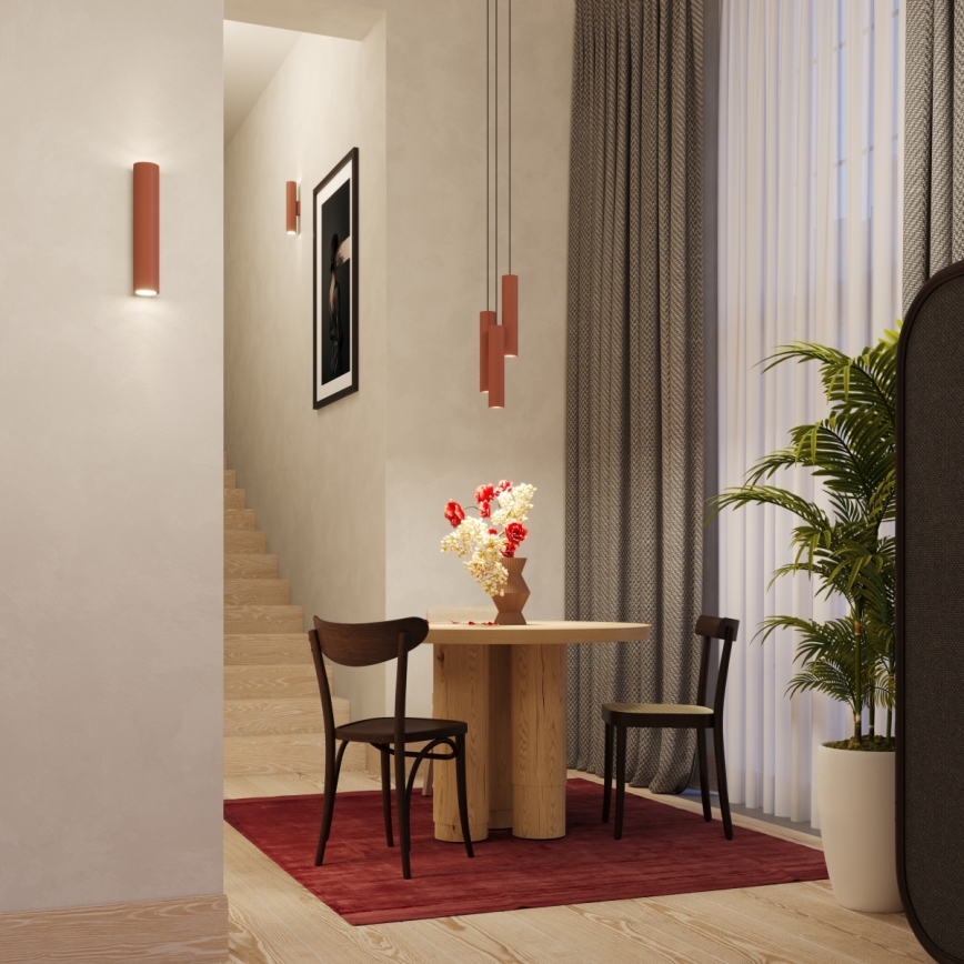 Аплик LAGOS 2xGU10/10W/230V червен