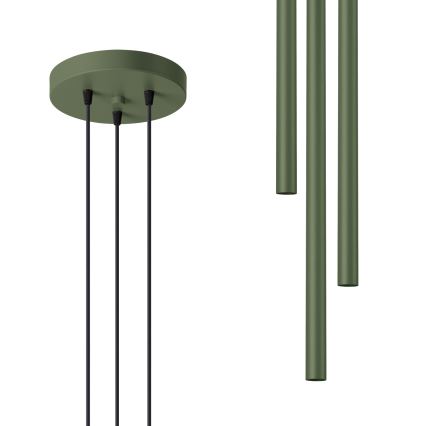 Пендел PASTELO 3xG9/8W/230V зелен