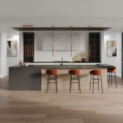 Пендел PASTELO 1xG9/8W/230V червен