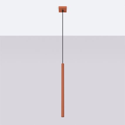 Пендел PASTELO 1xG9/8W/230V червен