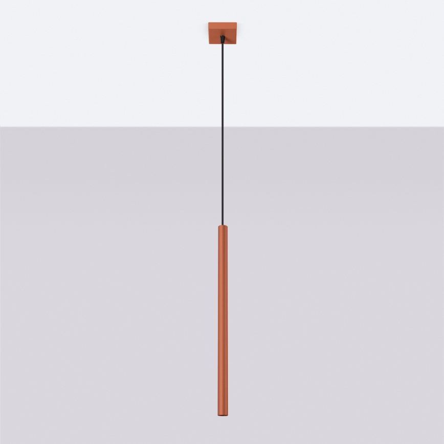 Пендел PASTELO 1xG9/8W/230V червен