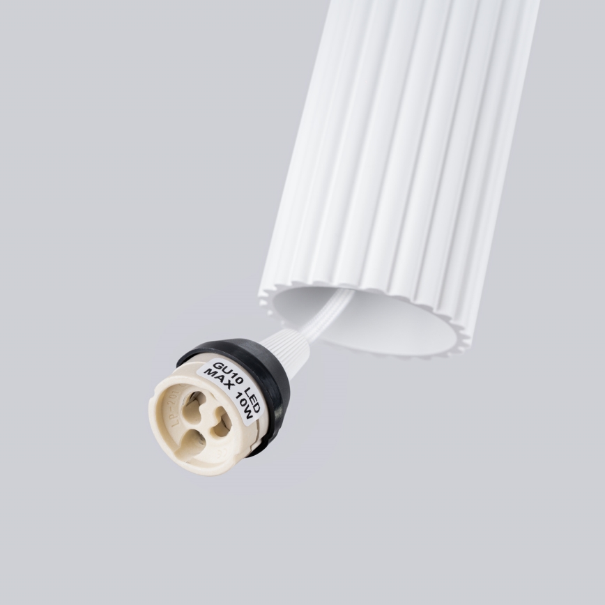 Пендел KARBON 3xGU10/10W/230V бял