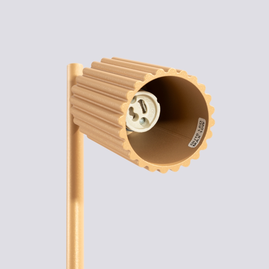 Настолна лампа KARBON 1xGU10/10W/230V златист