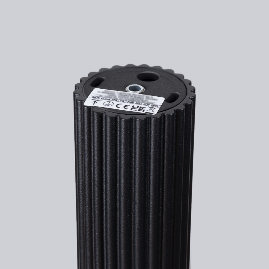 Спот KARBON 1xGU10/10W/230V 30 см черен