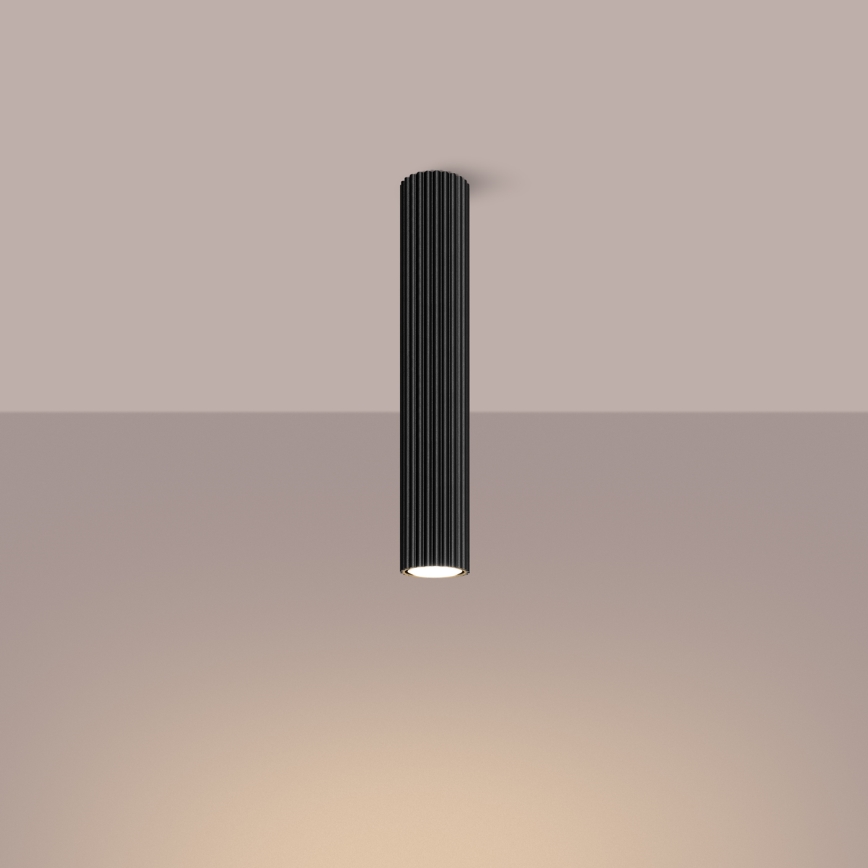 Спот KARBON 1xGU10/10W/230V 40 см черен