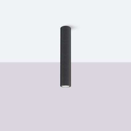 Спот KARBON 1xGU10/10W/230V 40 см черен