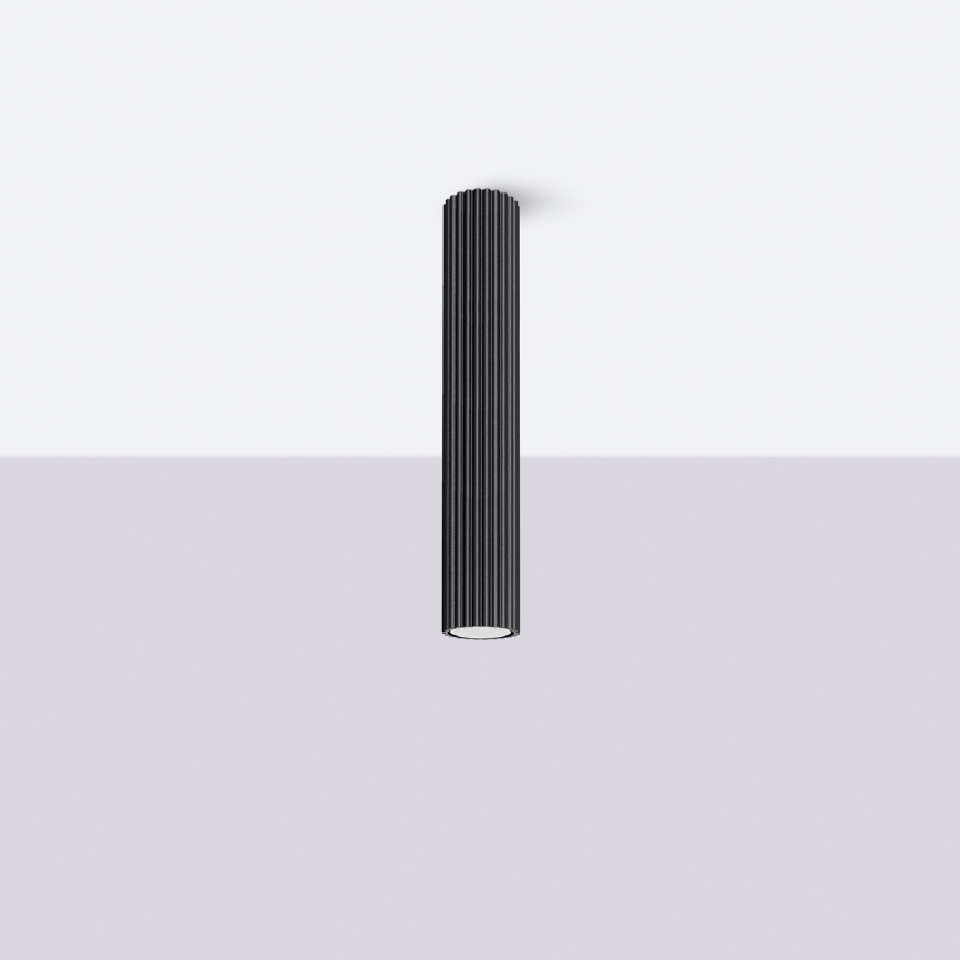 Спот KARBON 1xGU10/10W/230V 40 см черен