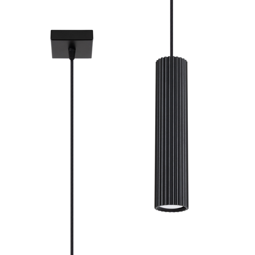 Пендел KARBON 1xGU10/10W/230V черен