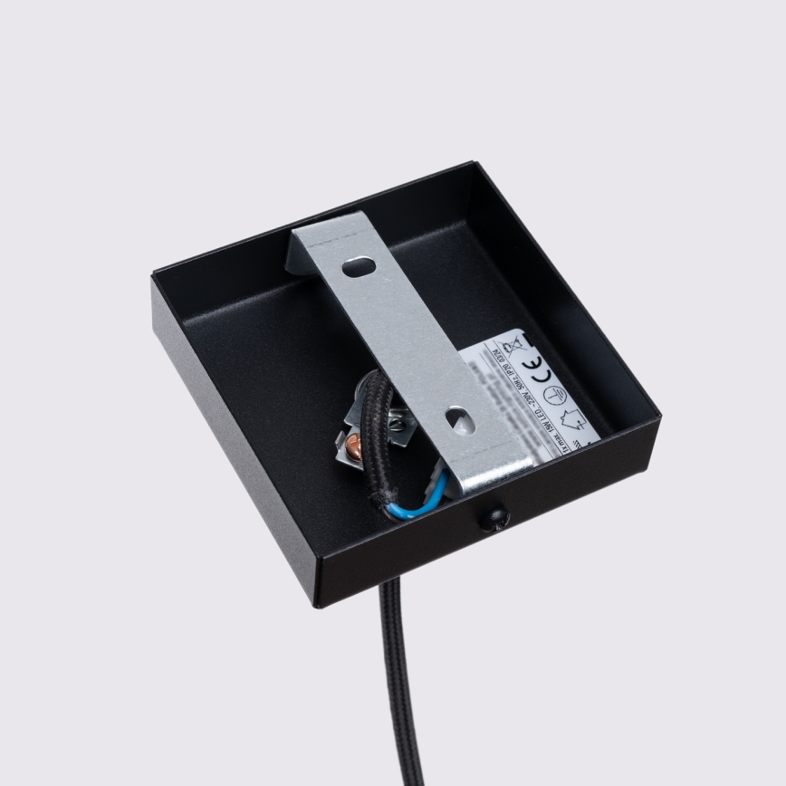 Пендел KARBON 1xGU10/10W/230V черен