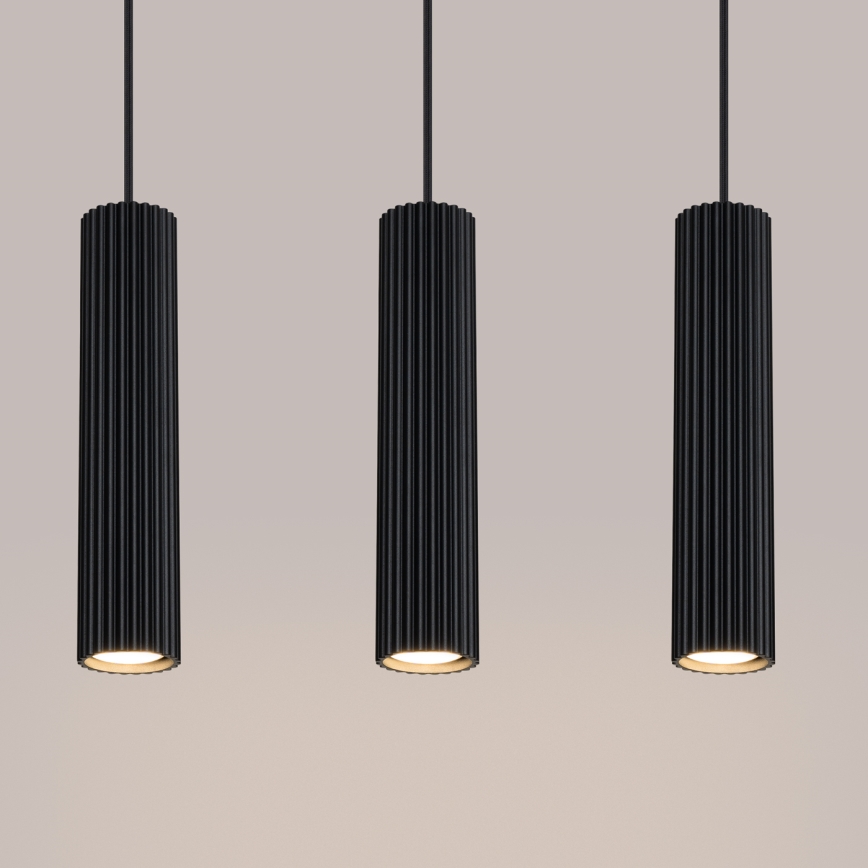 Пендел KARBON 3xGU10/10W/230V черен