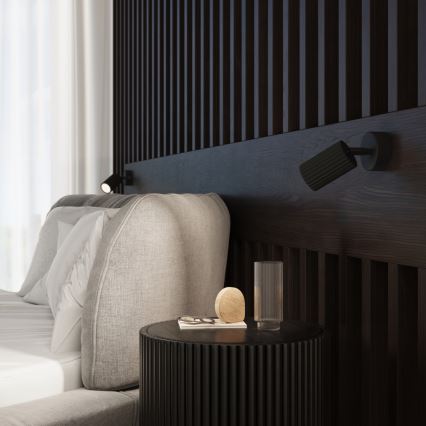 Спот аплик KARBON 1xGU10/10W/230V черен