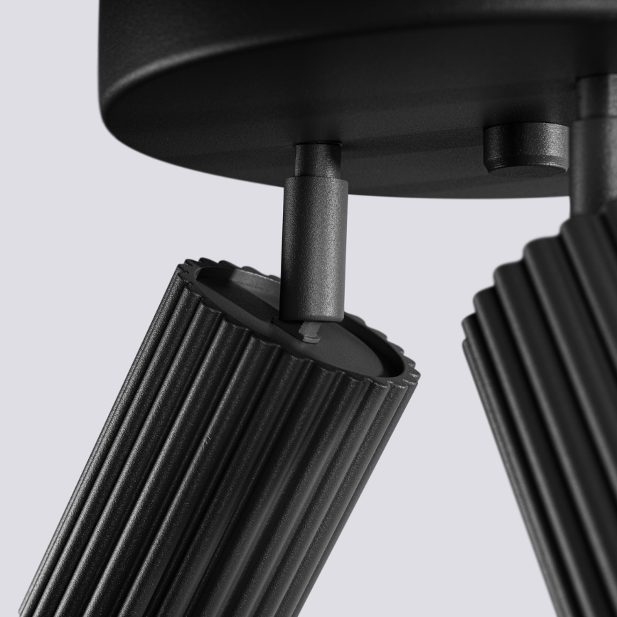 Спот KARBON 3xGU10/10W/230V черен